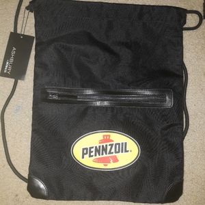 New PENNZOIL drawstring backpack bag